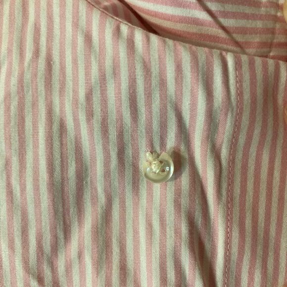 Mens (6, 32/33) pink and white button down shirt - Picture 5 of 5